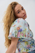 Puff sleeve blouse - Crème