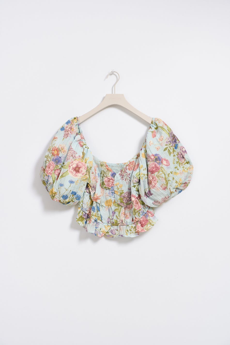Puff sleeve blouse - Crème