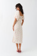 Short sleeve dress - Tapioca mel
