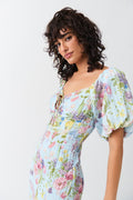 Short sleeve dress - Tapioca mel