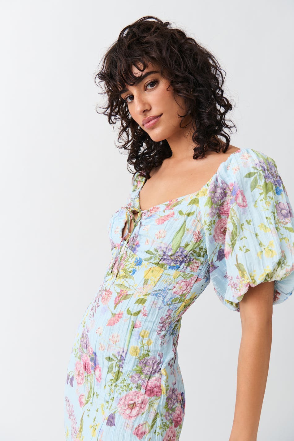 Short sleeve dress - Tapioca mel