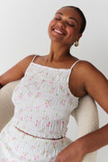 Smock top - Spiritual ditsy