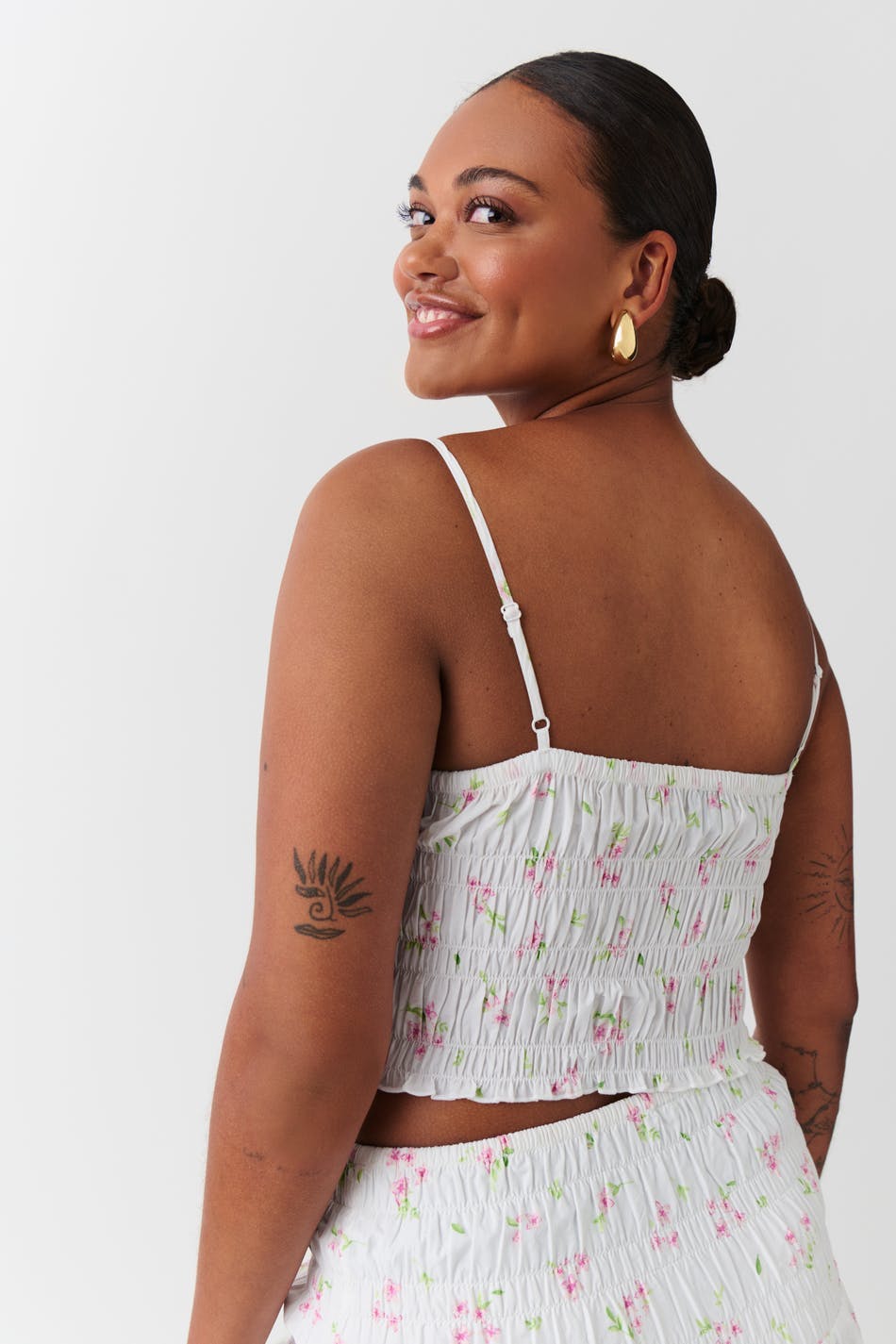 Smock top - Spiritual ditsy