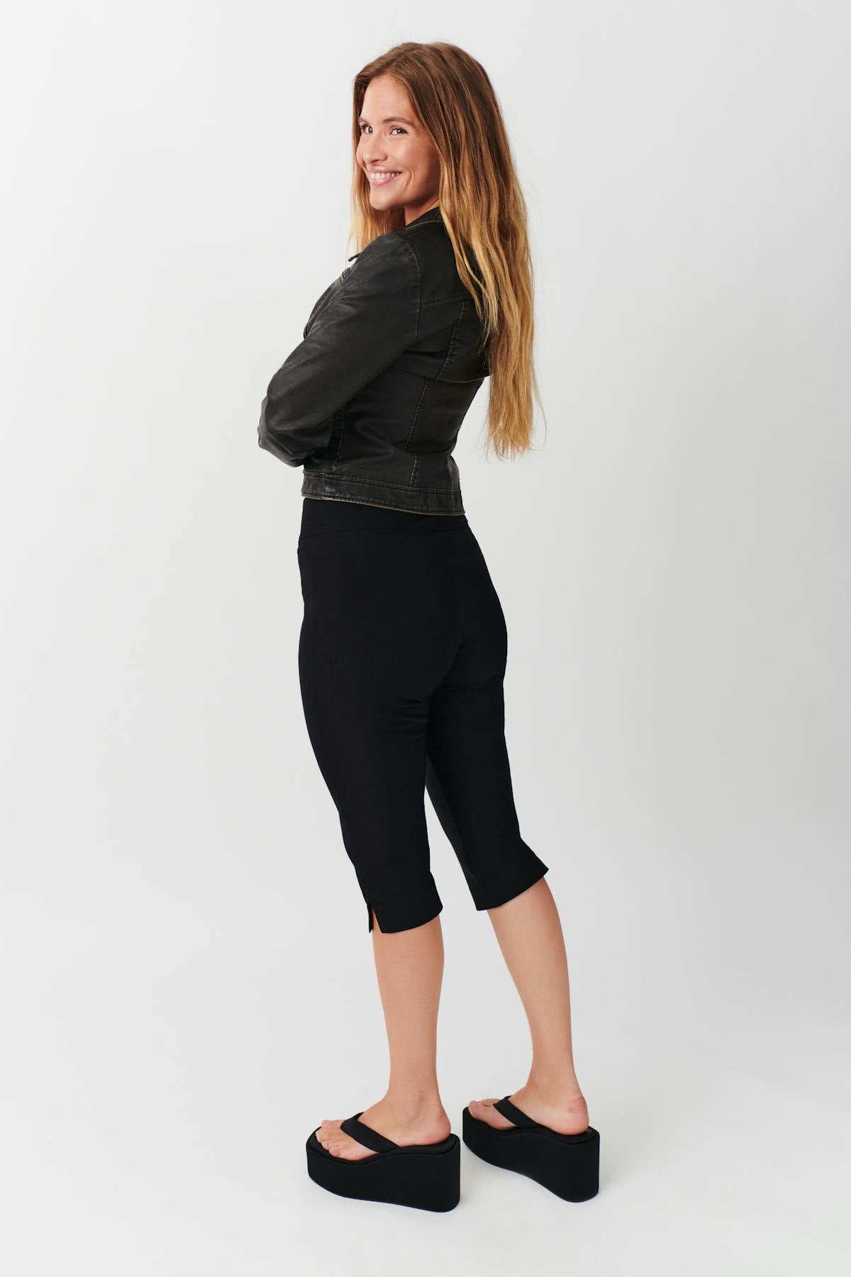 Capri trousers - Noir
