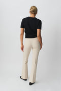 Jersey tailored trousers - Noir