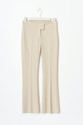 Jersey tailored trousers - Pumice stone