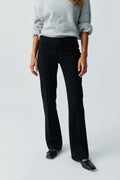 Jersey tailored trousers - Noir