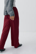 drawstring wide trousers - Tender touch