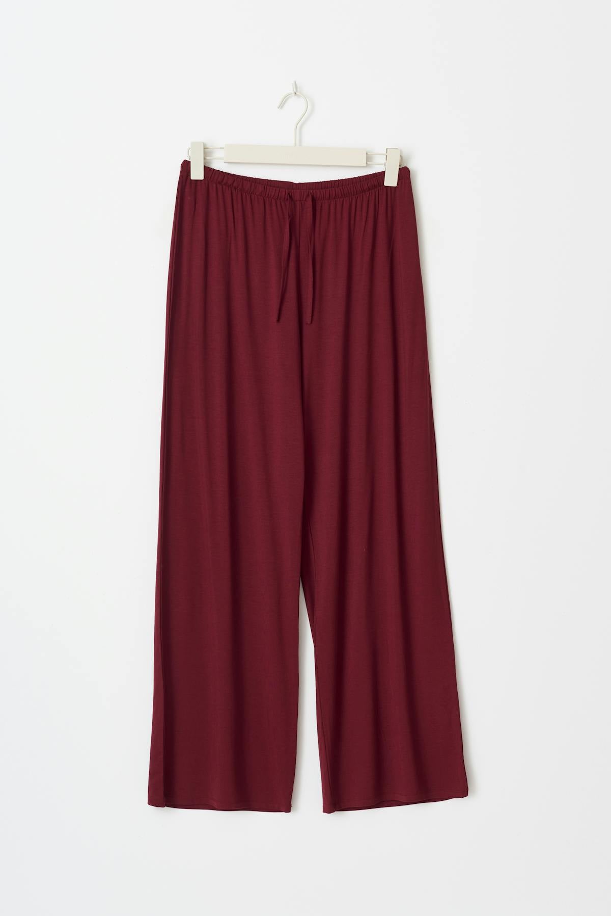 drawstring wide trousers - Tender touch