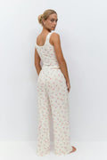 drawstring wide trousers - Zinfandel