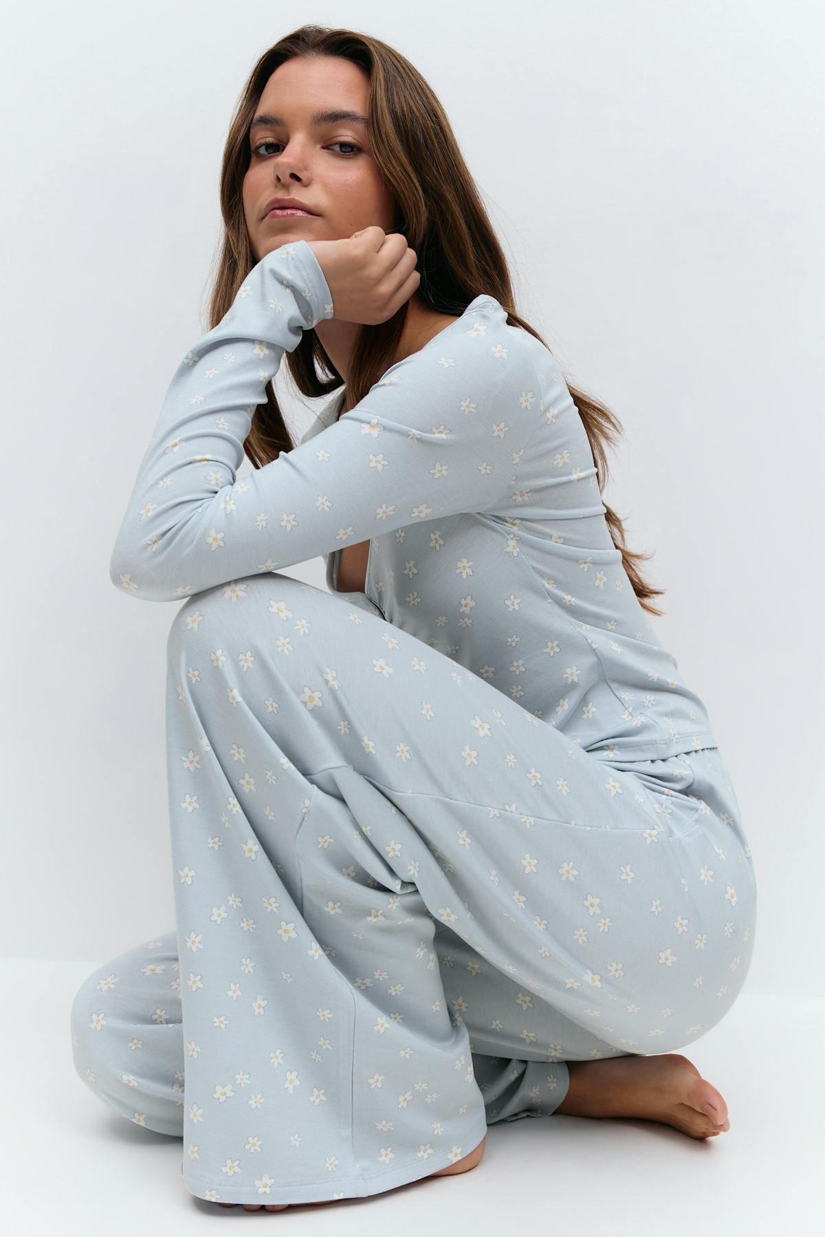 drawstring wide trousers - Midsummer offwh