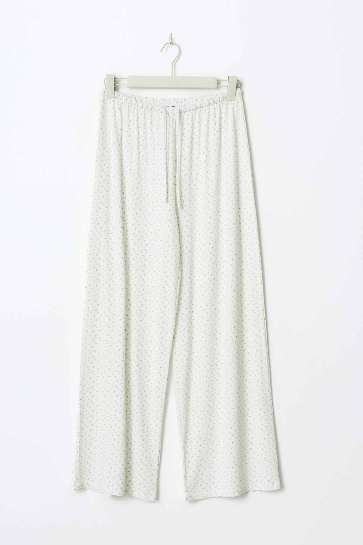 drawstring wide trousers - Zinfandel