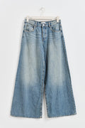 Slouchy wide jeans - Offblack