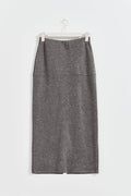Soft skirt - Brown melange