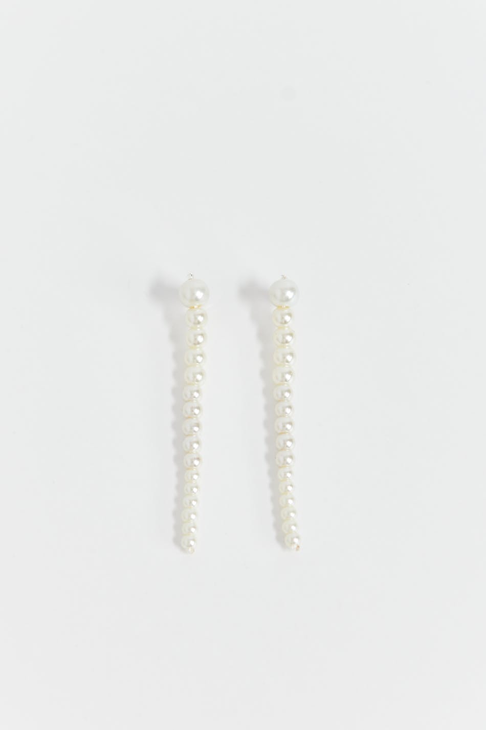 Pearl earrings - Blanc cassé