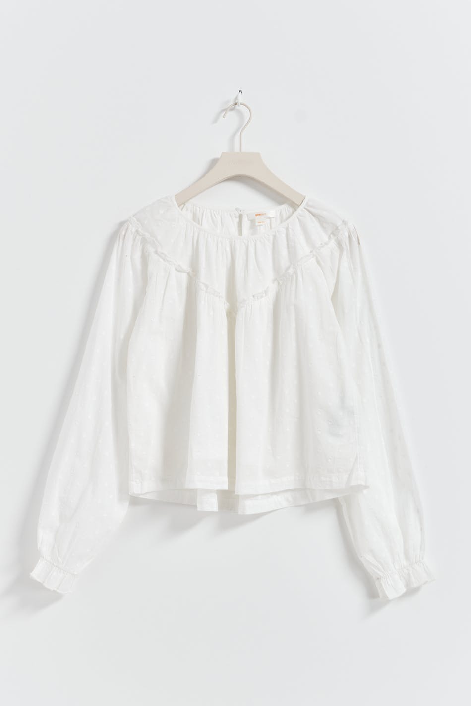 Y v blouse - Blanc