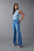 Comfy wide jeans - Offblack