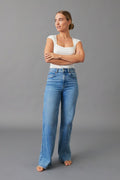 Comfy wide jeans - Offblack