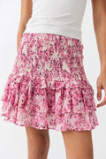 Boho smock skirt - Bleu marine