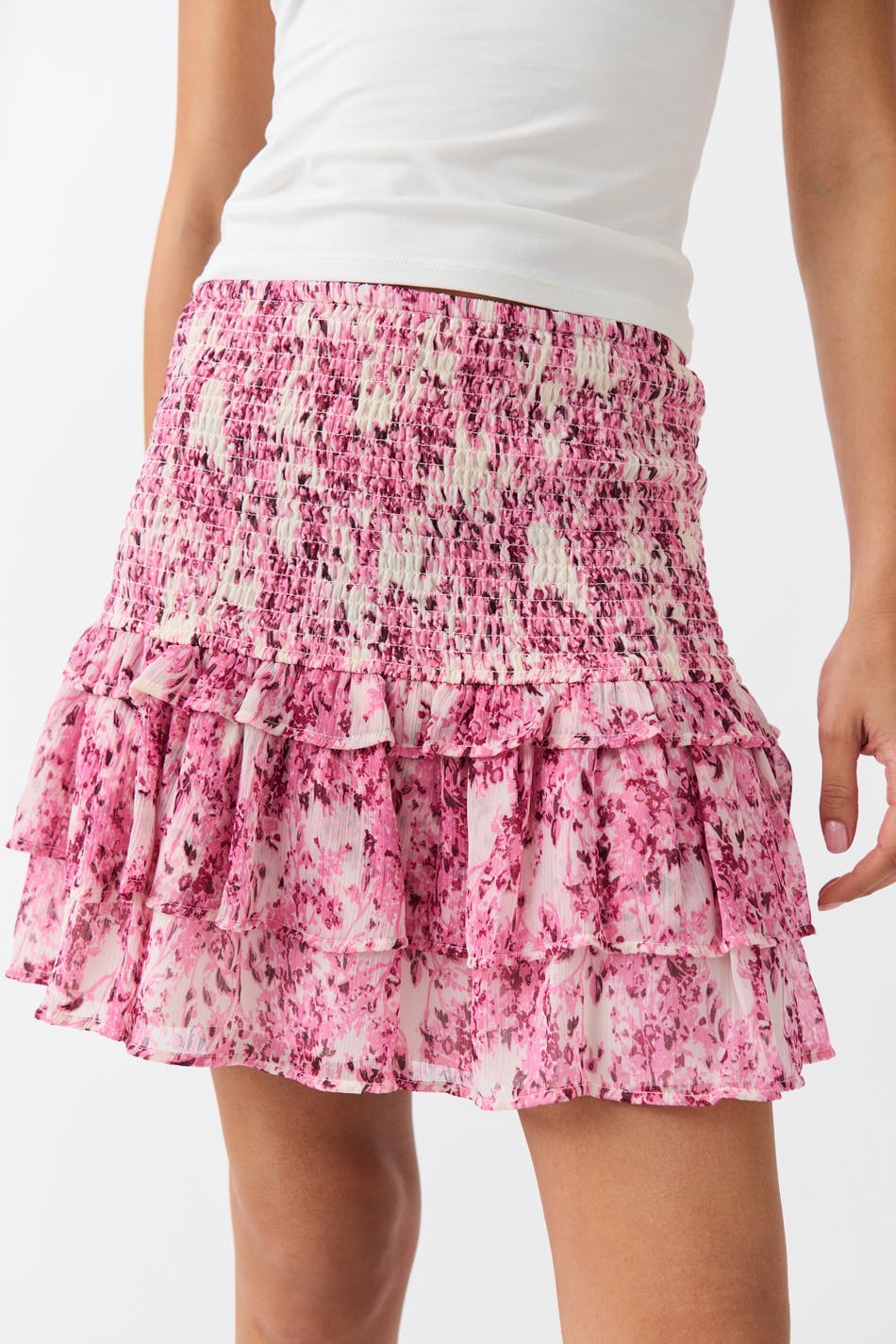 Boho smock skirt - Bleu marine