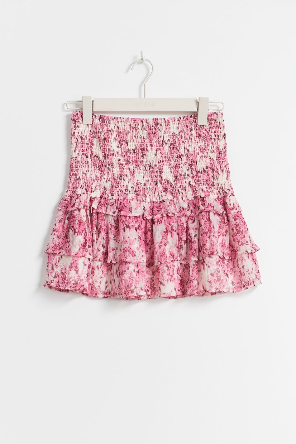 Boho smock skirt - Pink/aop