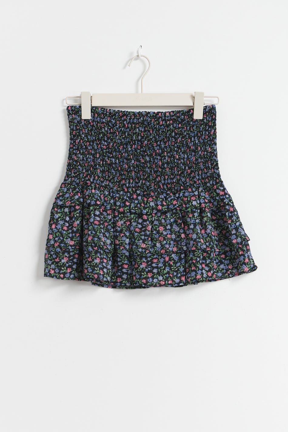 Boho smock skirt - Pink/aop