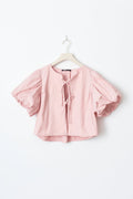 Puff sleeve blouse - Egret