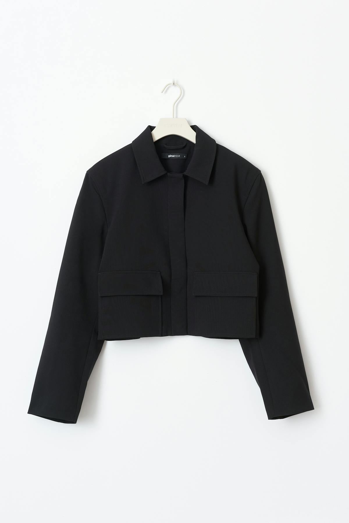 Tailored pocket jacket - Noir
