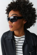 Rimless sunglasses - Noir