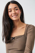 Bow detail top - Falcon