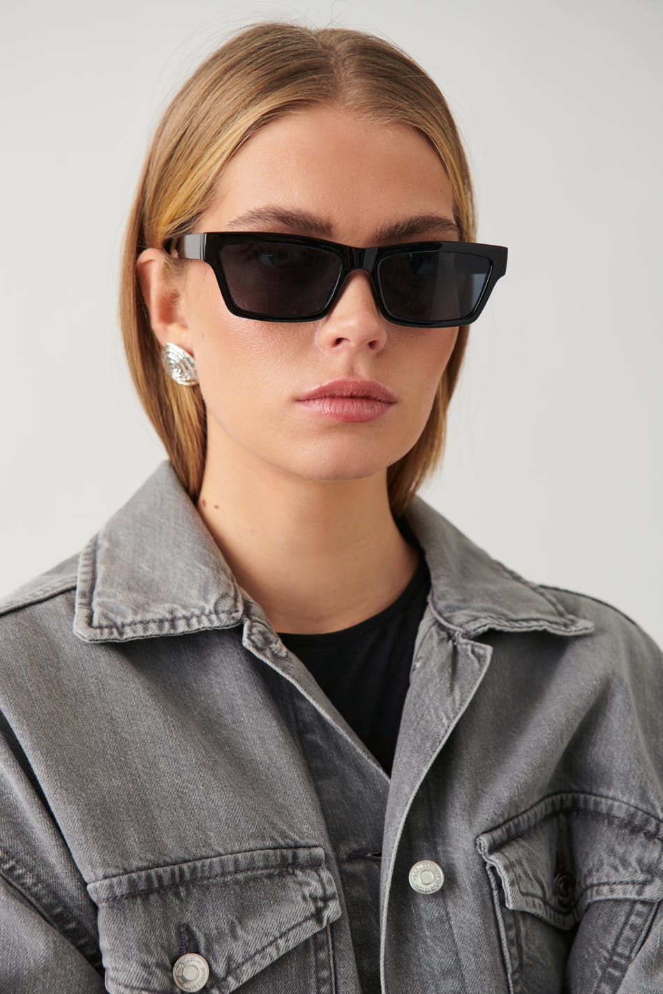 Classic slim sunglasses - Noir