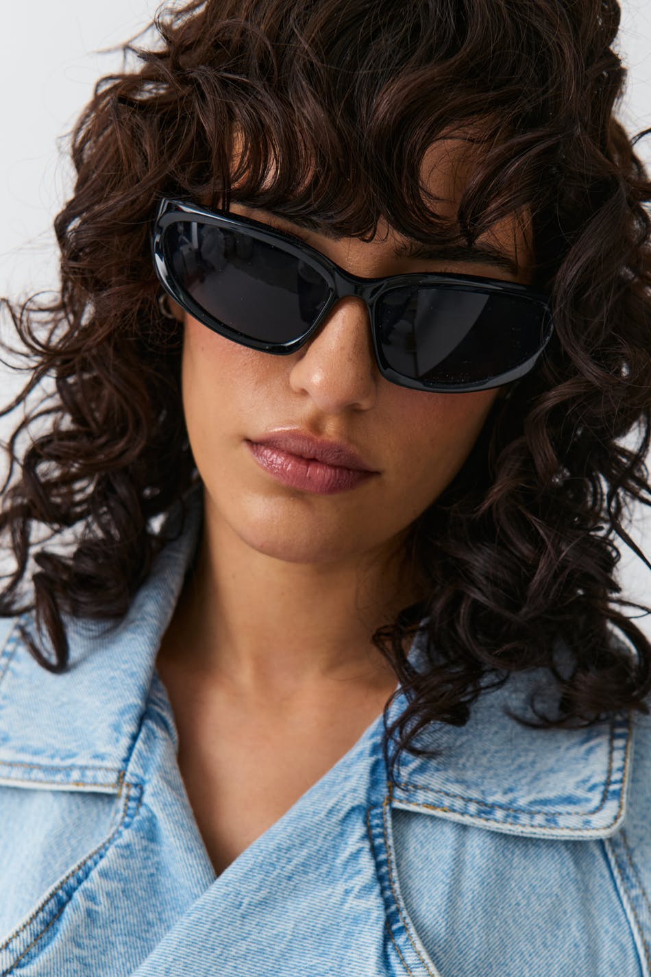Fashion sporty sunglasses - Noir