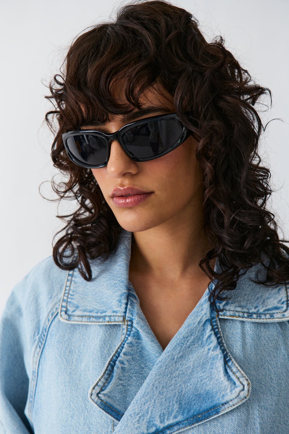 Fashion sporty sunglasses - Noir