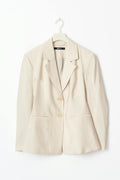 Shaped blazer - Beige