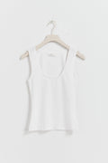 Basic clean tank - Blanc