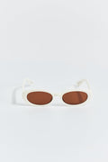 Slim oval sunglasses