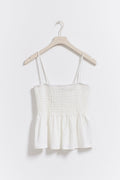 Smock singlet - Lemon ditsy