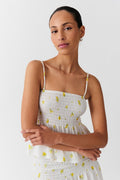 Smock singlet - Noir