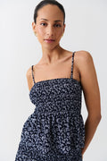 Smock singlet - Noir