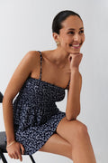 Smock singlet - Noir