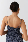 Smock singlet - Lemon ditsy