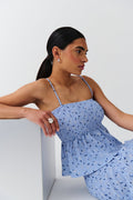 Smock singlet - Porcelain ditsy