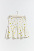 Short smock skirt - Navy/ditsysmall