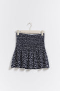 Short smock skirt - Navy/ditsysmall