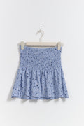 Short smock skirt - Lemon ditsy