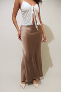 maxi skirt - Egret