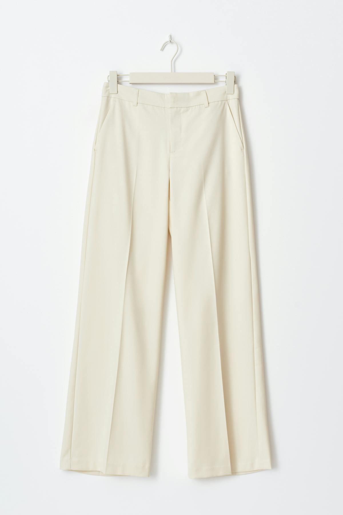 Wide leg suit trousers - Noir