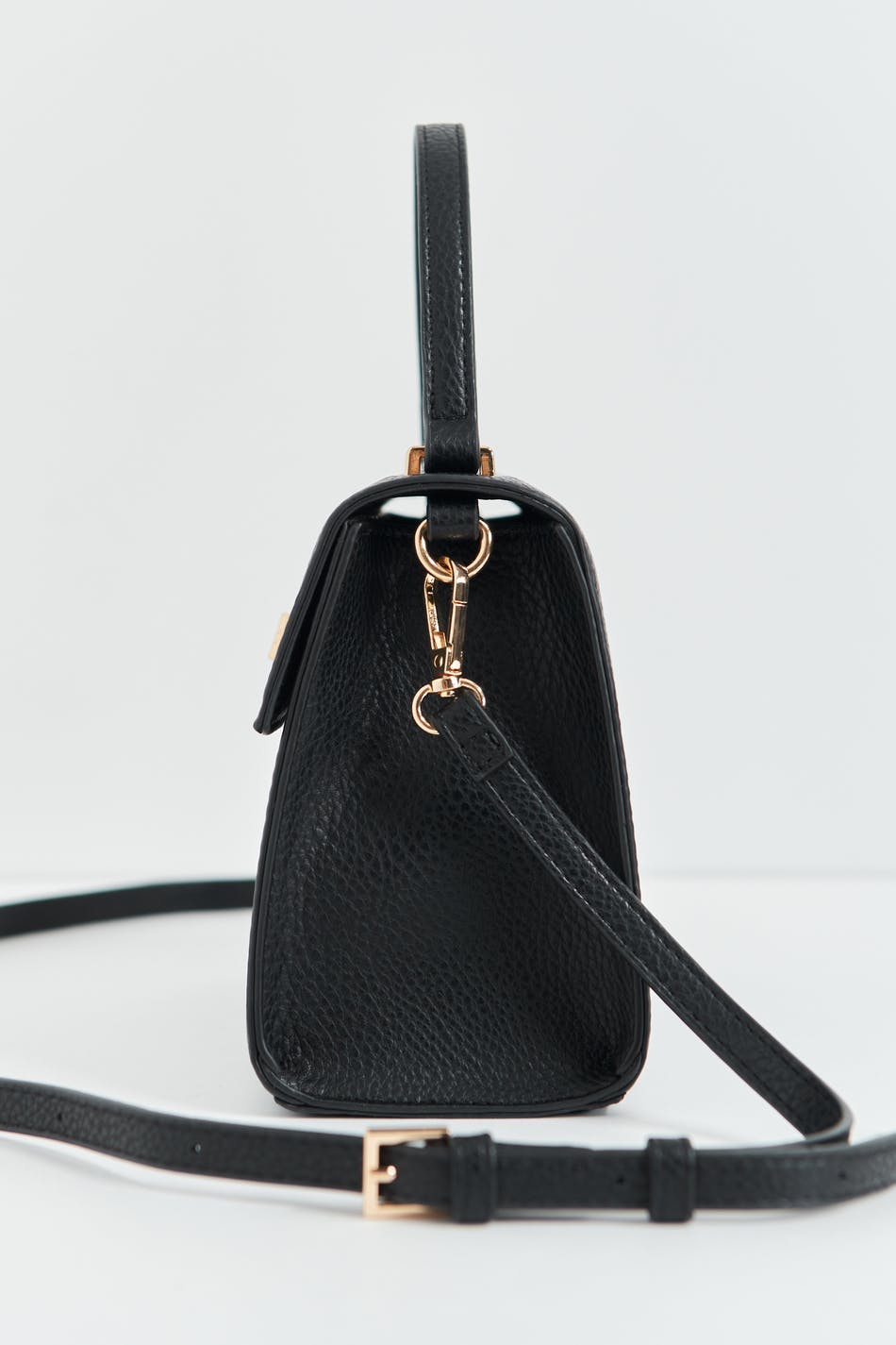 Midi clean aesthetic bag - Noir