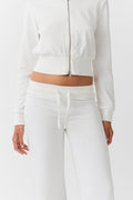 Slim low waist sweatpants - Peacoat
