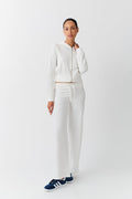 Slim low waist sweatpants - Peacoat